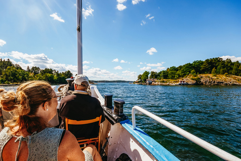 Stockholm : Croisière touristique dans l&#039;archipel de la ville avec guideCroisière de 1,5 heure dans l&#039;archipel