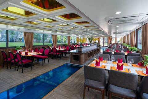 Hanoi/Port : 2-Day Ha Long & Lan Ha Bay on Luxury Cruises Limousine Bus from Hanoi to Ha Long