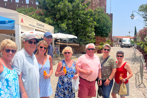 Benagil, Marinha Valleys, Carvoeiro & Silves Castle Tour Benagil & Silves Castle Seightseing Tour from Albufeira