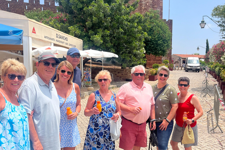 Benagil, Marinha Valleys, Carvoeiro & Silves Castle Tour Benagil & Silves Castle Seightseing Tour from Albufeira