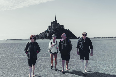 Bay of Mont Saint-Michel : Quicksands + Crossing on foot Bay of Mont Saint-Michel : Crossing the bay on foot