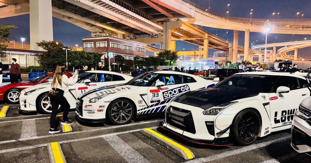 Tokyo: JDM Car Culture Night Tour with Daikoku PA Visit | GetYourGuide