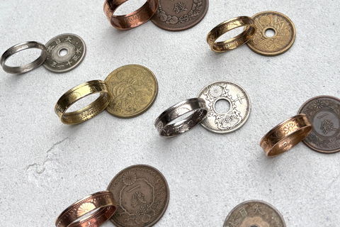 Osaka: Handmade Ring Workshop Using Antique Japanese Coins