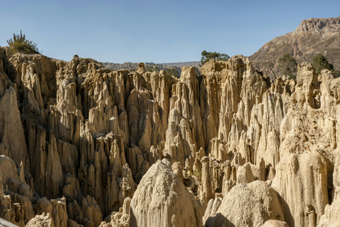 La Paz : visite guidée de la vallée de la Lune avec vue sur les AndesLa Paz: Moon Valley Guided Tour with Andes Views