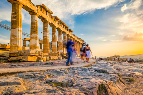 Akropolis en Parthenon – Gecertificeerde Italiaanse gids en toegang inbegrepenRondleiding door de Akropolis