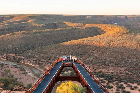 Recorrido por el Skywalk de Kalbarri
