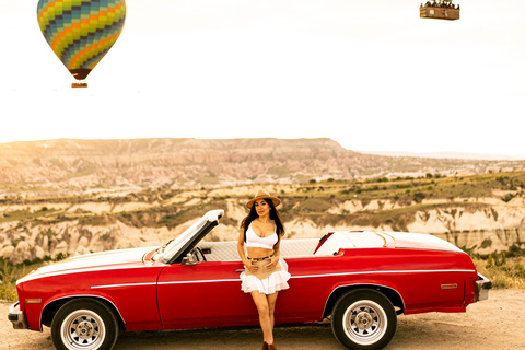 Kapadocja: sesja zdjęciowa z klasycznym samochodem