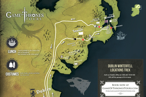 From Dublin: Game of Thrones Winterfell, Dunk & Egg Trek