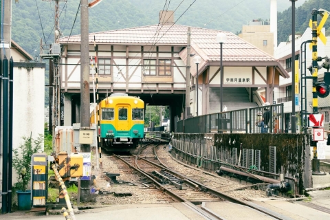 Dagtour vanuit Kanazawa: Kurobe kloof en Unazuki OnsenMeegaan vanaf Kurobe-Unazuki Onsen Station