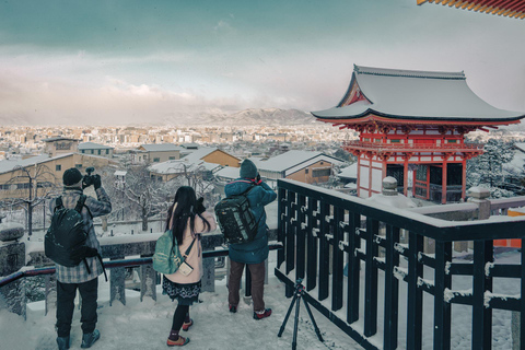 Från Osaka: Dagsutflykt till Kyoto med Fushimi Inari-helgedomen