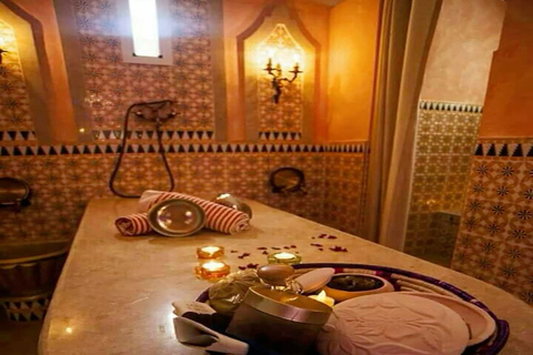 Marraquexe: Hammam tradicional marroquino com sabão preto de argãoMarrakech: Hammam marroquino tradicional com sabão preto de argan