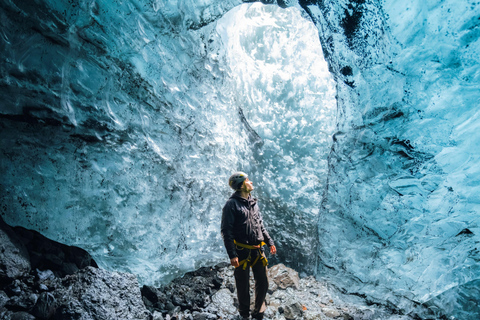 Sólheimajökull: Caminhada na Caverna de Gelo Azure e no GlaciarSólheimajökull: Caminhada pela Caverna de Gelo Azure e pelo Glaciar