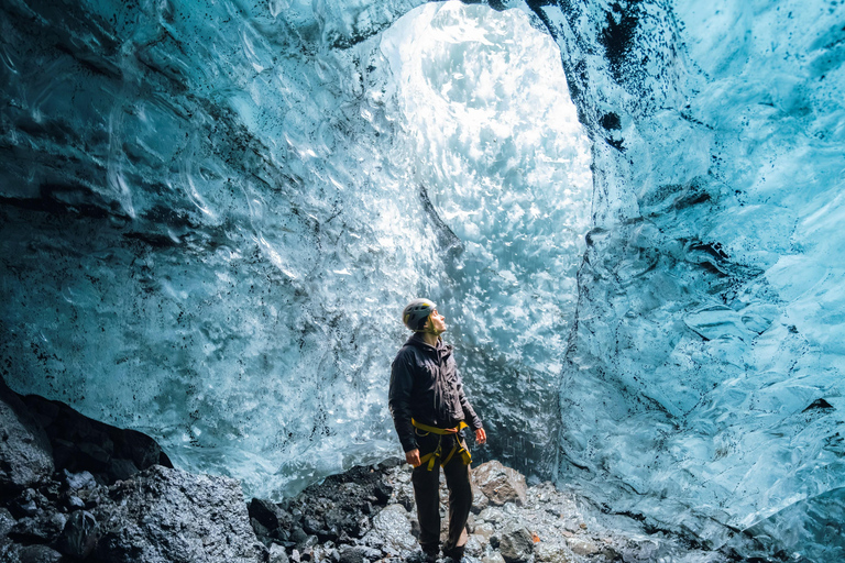 Sólheimajökull: Caminhada na Caverna de Gelo Azure e no GlaciarSólheimajökull: Caminhada pela Caverna de Gelo Azure e pelo Glaciar