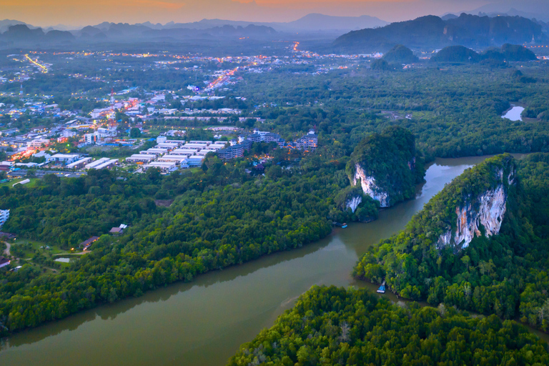 Krabi halvdagsutflykt ekotur Mangrove båttur &amp; Khanap Nam Cave