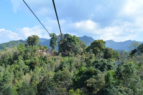 Chiang Mai: Aventura en tirolina en Skyline Jungle LugePaquete EXPRESS