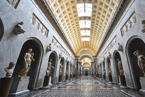 Visita exclusiva de domingo aos Museus do Vaticano e à Capela SistinaVisita aos Museus do Vaticano e à Capela Sistina com ingresso aos domingos