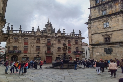 Tour privado a Santiago de Compostela y su CatedralFurgoneta de negocios - Mercedes Clase V