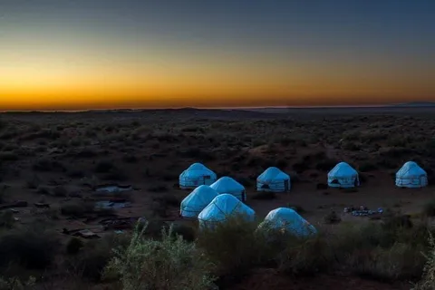 Yurt Camp e aventura em Aydarkul a partir de Bukhara