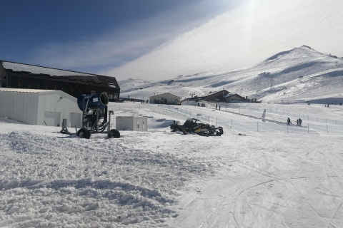 Pełny dzień w La Nieve Cerca de Santiago