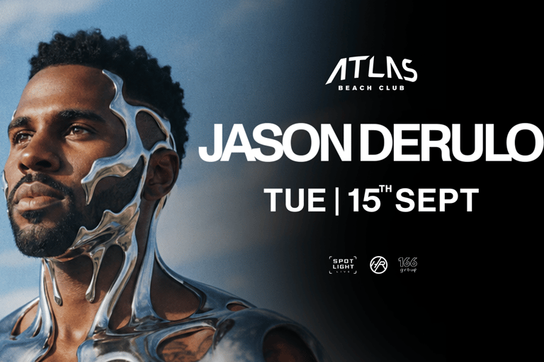 Canggu: Jason Derulo Live at Atlas Beach Club (15th Sep) General Admission (15th Sep)