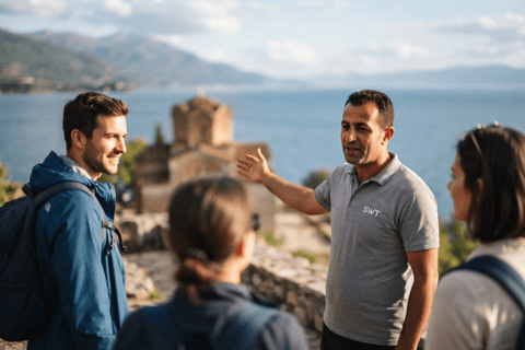 From Tirana: Ohrid Old Town, Castle & Fishing Full Day Tour