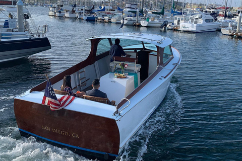 San Diego Sunset Cruise on a Classic Wooden Yacht