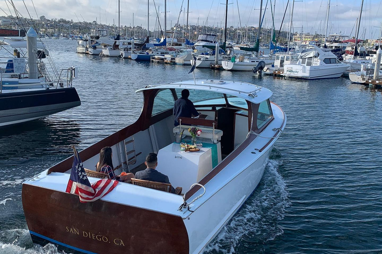 San Diego Sunset Cruise on a Classic Wooden Yacht