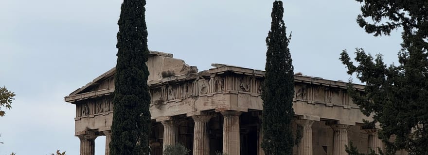 Dieux, héros et vue sur l'Acropole : visite à pied de l'Athènes mythique