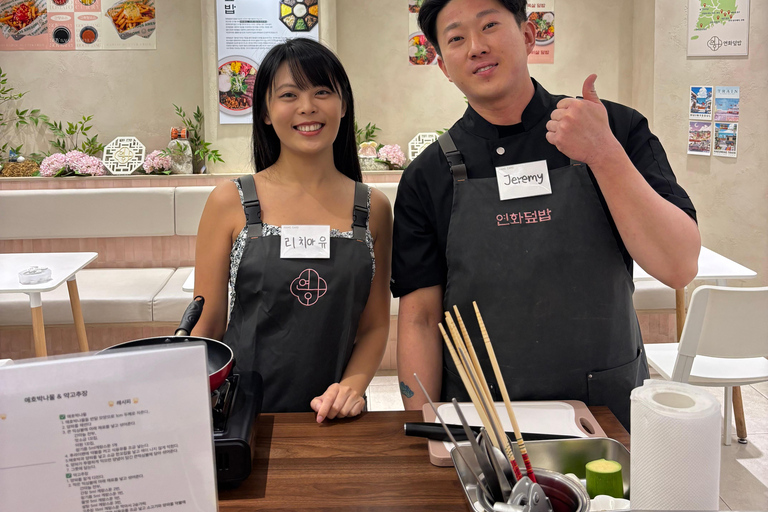 Busan: Market Tour, Cooking Class, and Games