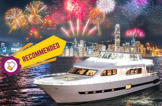 HK: Victoria Harbor Tour & Symphony of Lights (Kostenlose Getränke)