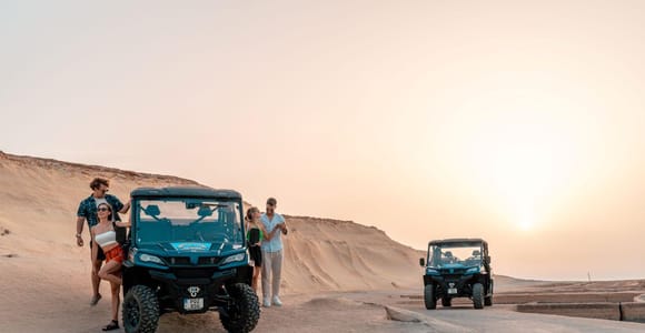 Malta: Sunset Gozo Buggy Tour with Blue lagoon Swimming Stop