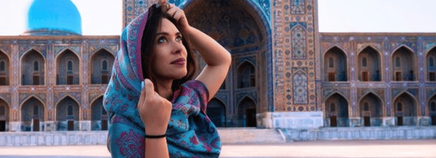 Visite guidée d'une journée à Samarcande au départ de Tachkent en voiture haut de gamme