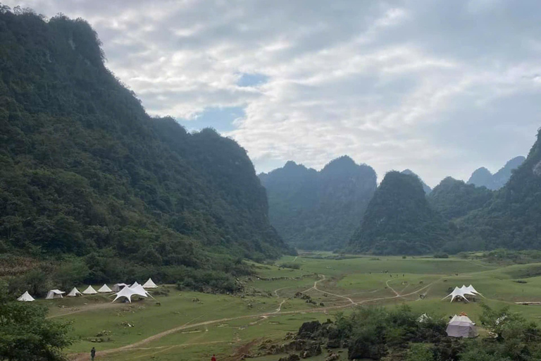 Von Ha Noi aus: 3-tägige Cao Bang Loop Tour Besuch eines lokalen Dorfes