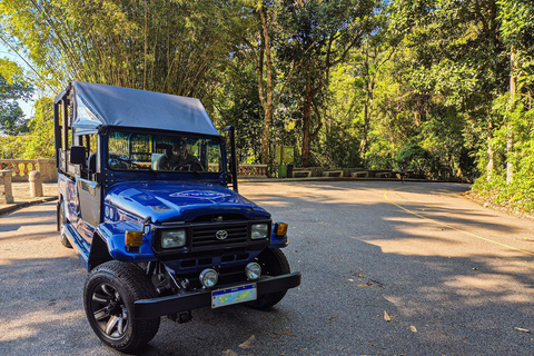 Rio de Janeiro sunset by Jeep Italian speaking guide