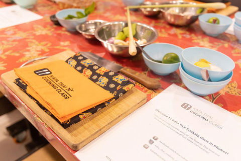 Phuket: Halbtägiger authentischer Thai-Kochkurs &amp; MarkttourMittagsunterricht (keine Markttour)