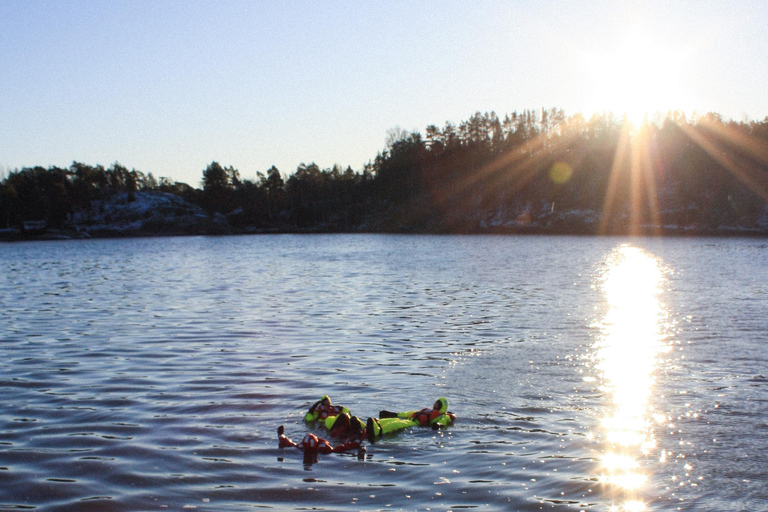 Helsinki: 3 hour Ice Floating & Sauna Cruise