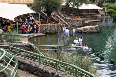 Aqaba à Ma'in Hot Springs, Jordan River (BaptismSite) Day Trip (excursion d'une journée)Aqaba vers les sources d'eau chaude de Ma'in, le Jourdain et le site de baptême D