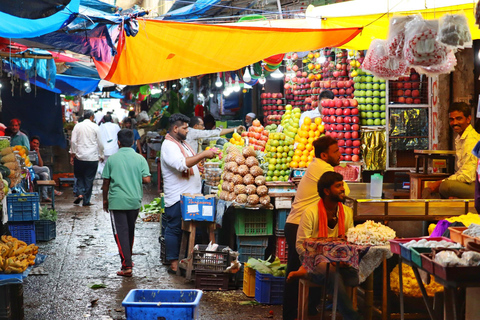 De Delhi : TajMahal et Fort d&#039;Agra avec marché aux fruits d&#039;Agra