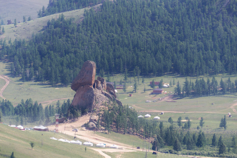 1 Day Chinggis Khan Monument & Terelj Tour w/ Nomads Visit