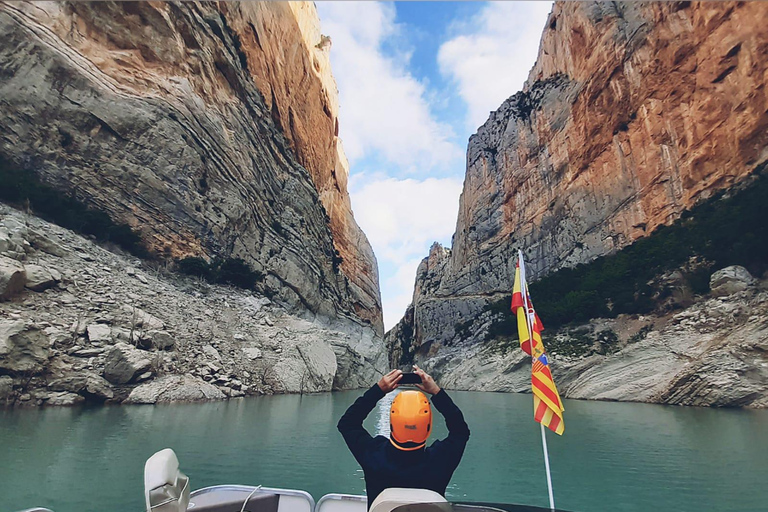 Barcelona: Catamarantocht naar de Congost de Mont-rebeiBarcelona: Catamarantocht naar Congost de Mont-rebei