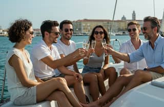 Lisbon: Champagne Sailing Tours