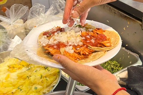 Tour dei tacos dello Zocalo con lo chef Vicente Torres, premiato dalla guida Michelin