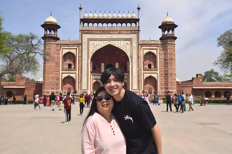 From Delhi: Private Taj Mahal & Agra Day Tour with 5* Meal Private Tour From Delhi - Car, Guide, Tickets & 5-Star Meal