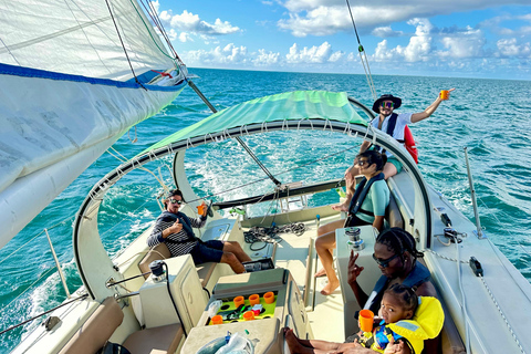 Guadalupa: Tour ecologico in barca a vela Ti-Bo in laguna