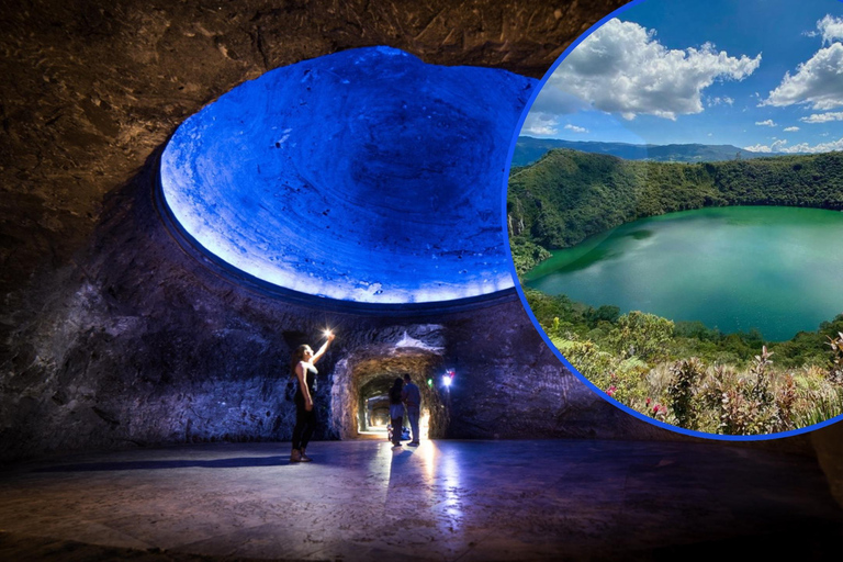 Salt Cathedral + Lake Guatavita + Casa Loca + Zipaquirá + Guatavita + Return Salt Cathedral + Lake Guatavita + Casa Loca + Zipaquira + Guatavita + Return