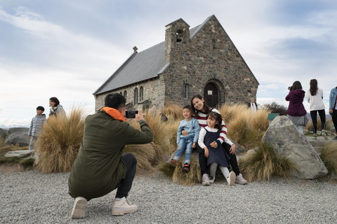 Från Queenstown: Halvdagsguidning till Mount Cook