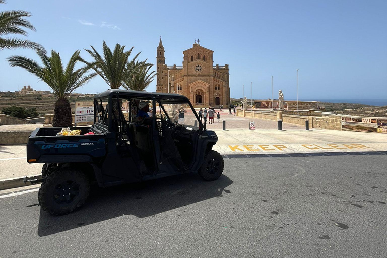 Gozo: Dagsutflykt med buggy med lunch och badstopp