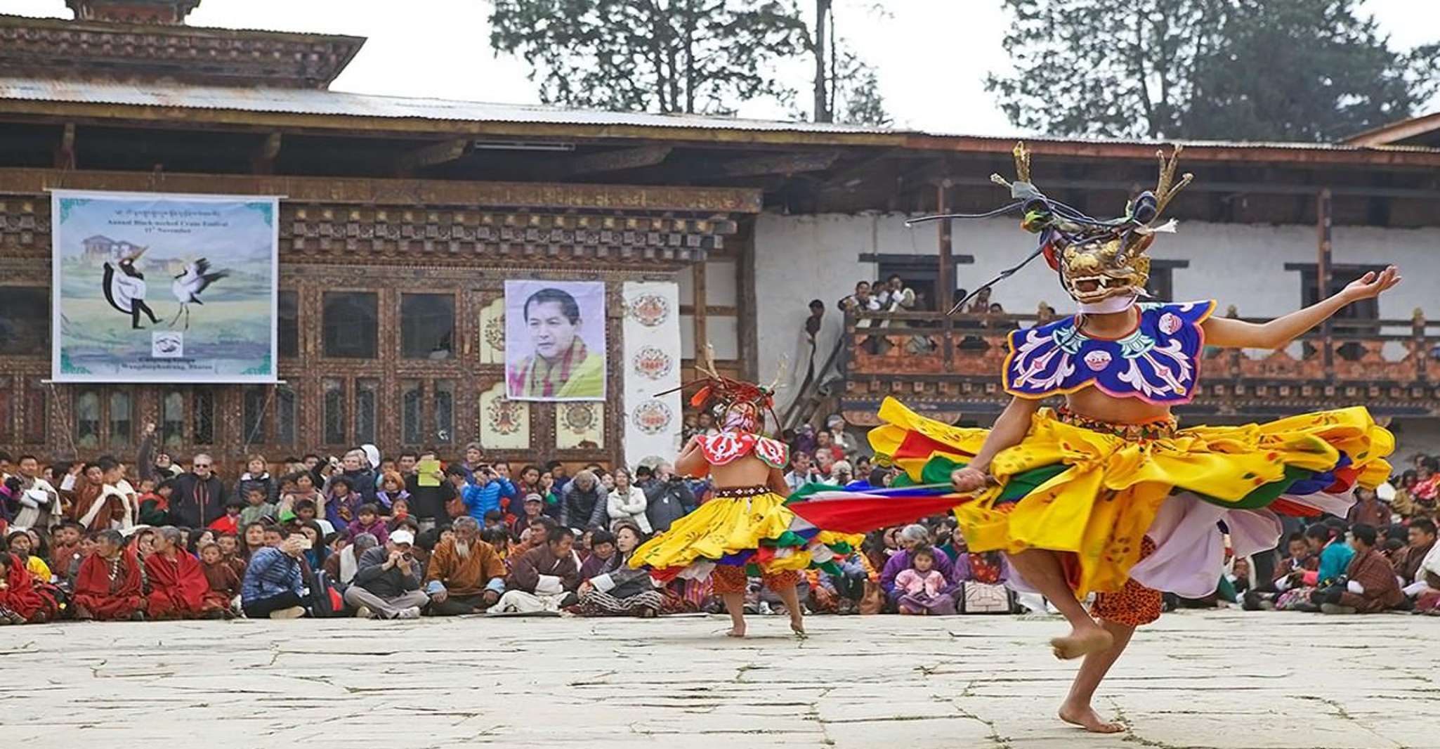 Black necked Crane Festival in Bhutan 2024 - Housity