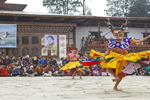 Festival de la Grulla de Cuello Negro en Bután 2024