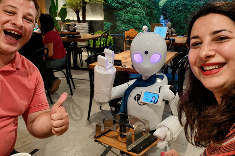 Tokyo: Robot Café Experience With Japanese Meal & Guide Tour